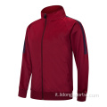 Uomini di moda all&#39;ingrosso Sport Jaket con striscia laterale